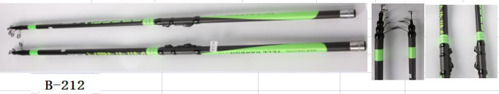 Float rod Ben Dao with guides, carbon