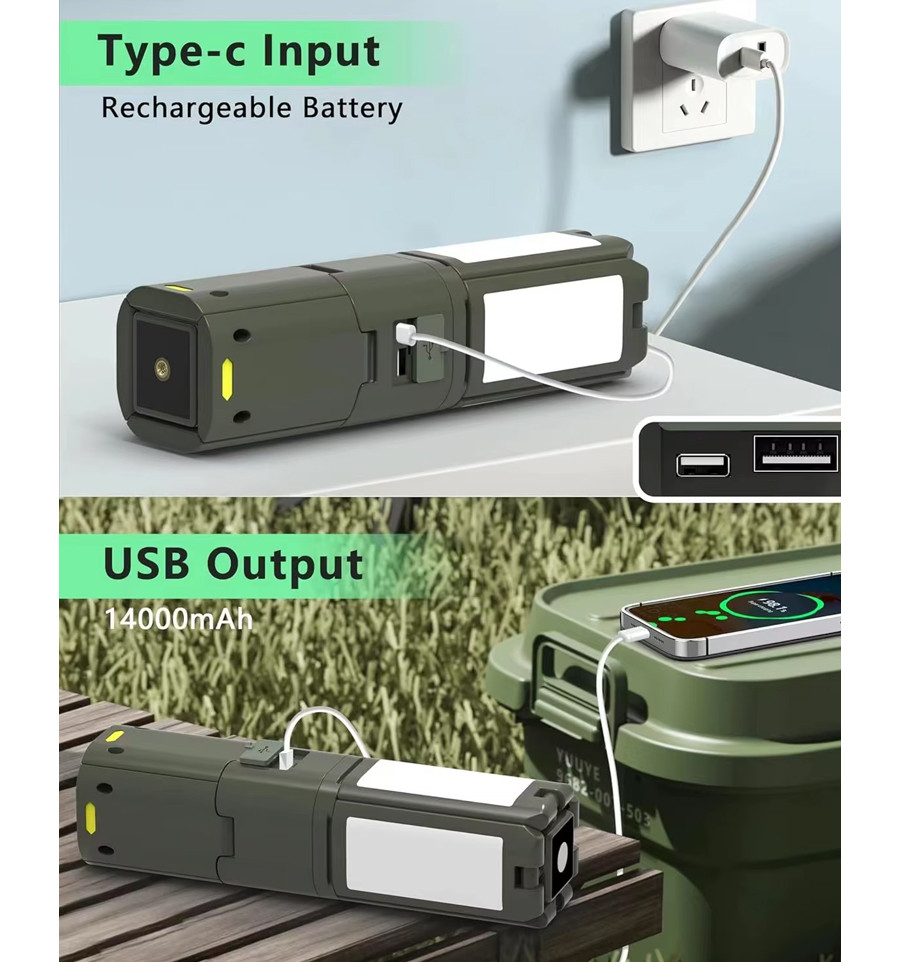 Lamp World4Carp with Power Bank 14000 mAh