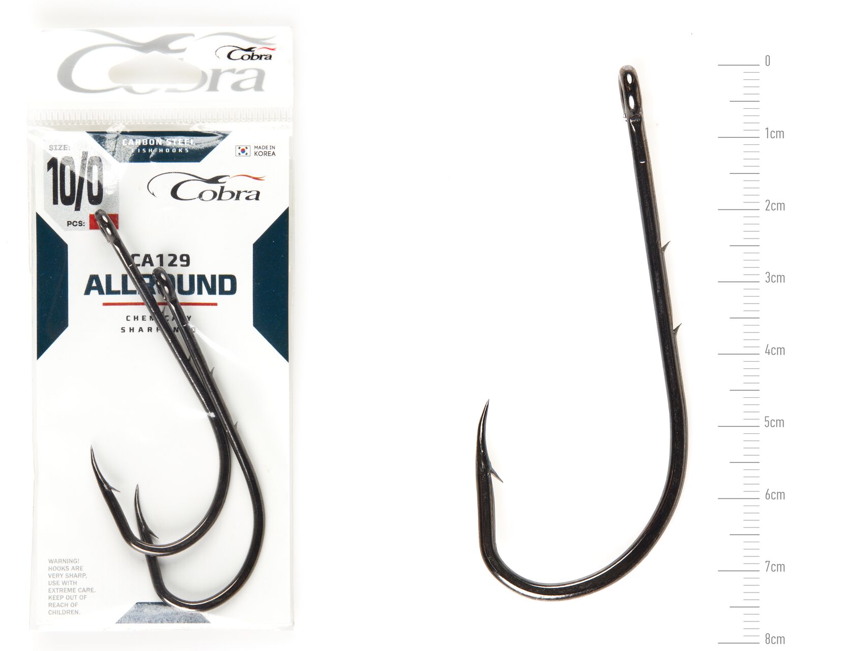 Hooks Cobra ALLROUND ser. CA129 size 010/0 2 pcs.