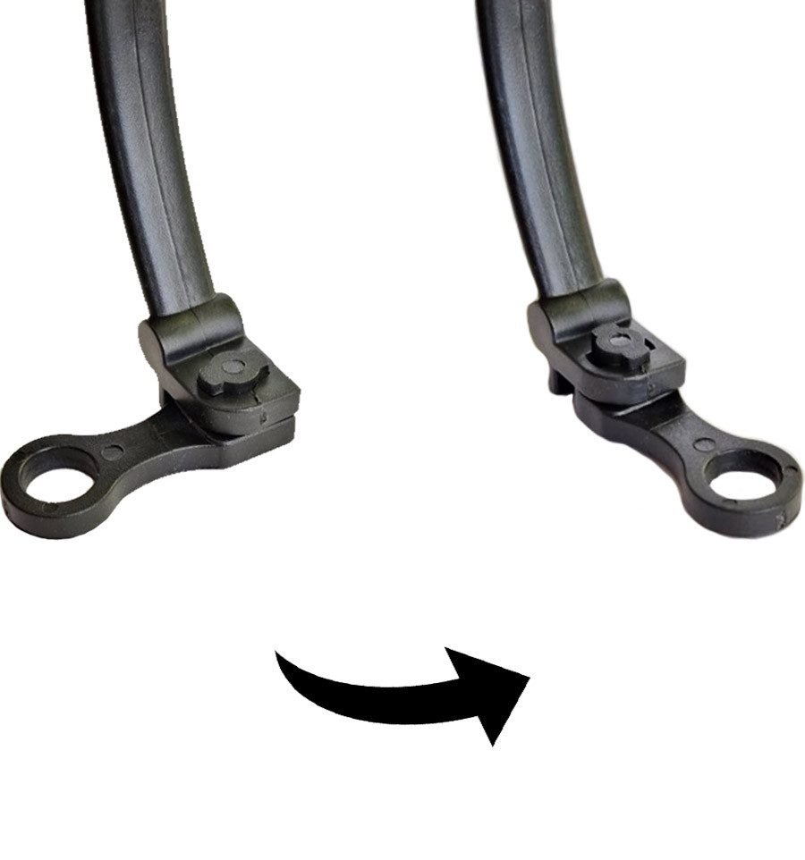 Mounting clip for swingers World4Carp clip
