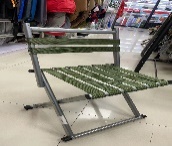 Fishing chair webbing, reinforced with backrest — 50 cm