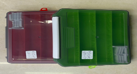 Tackle box coloured