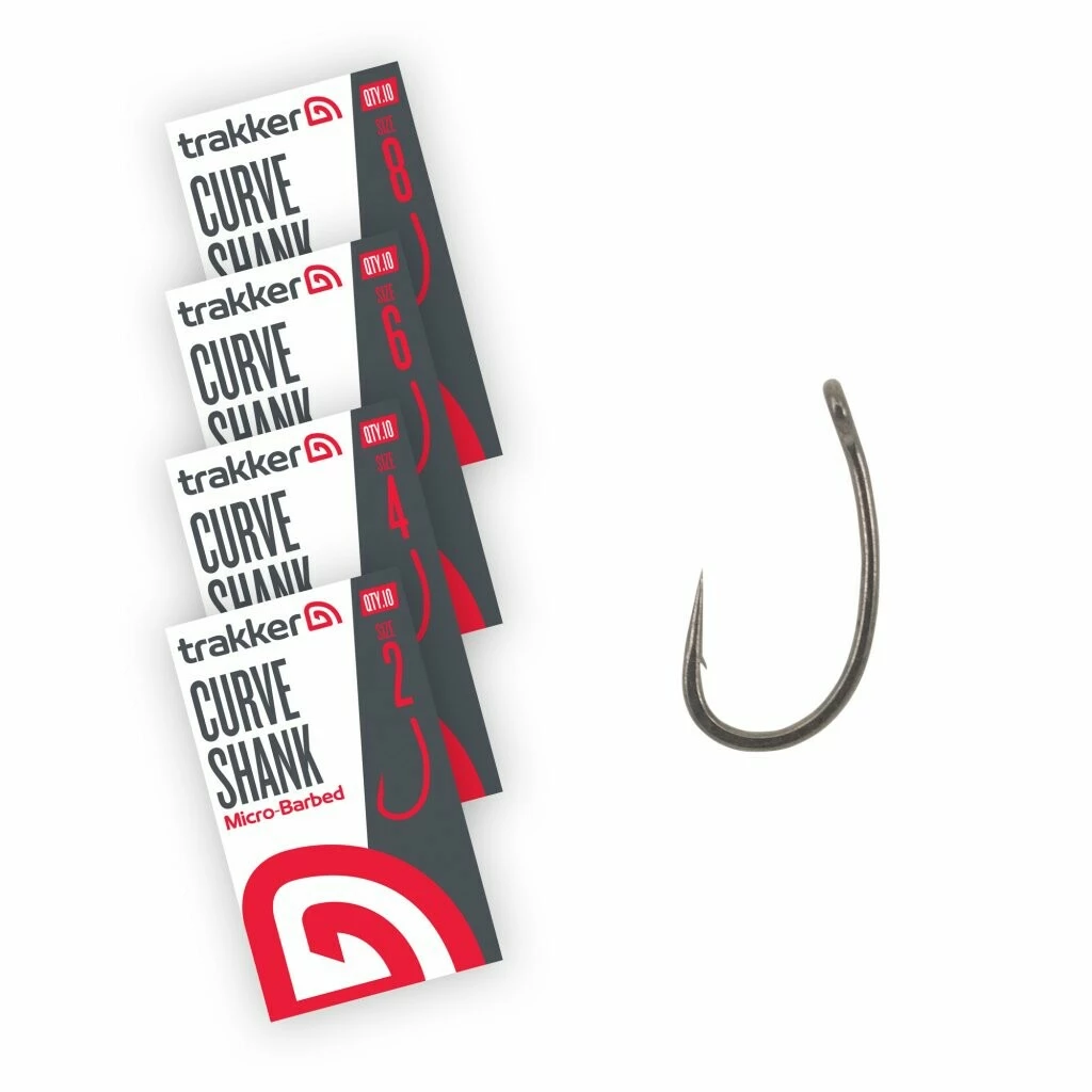 Hook Trakker Curve Shank Micro Barbed