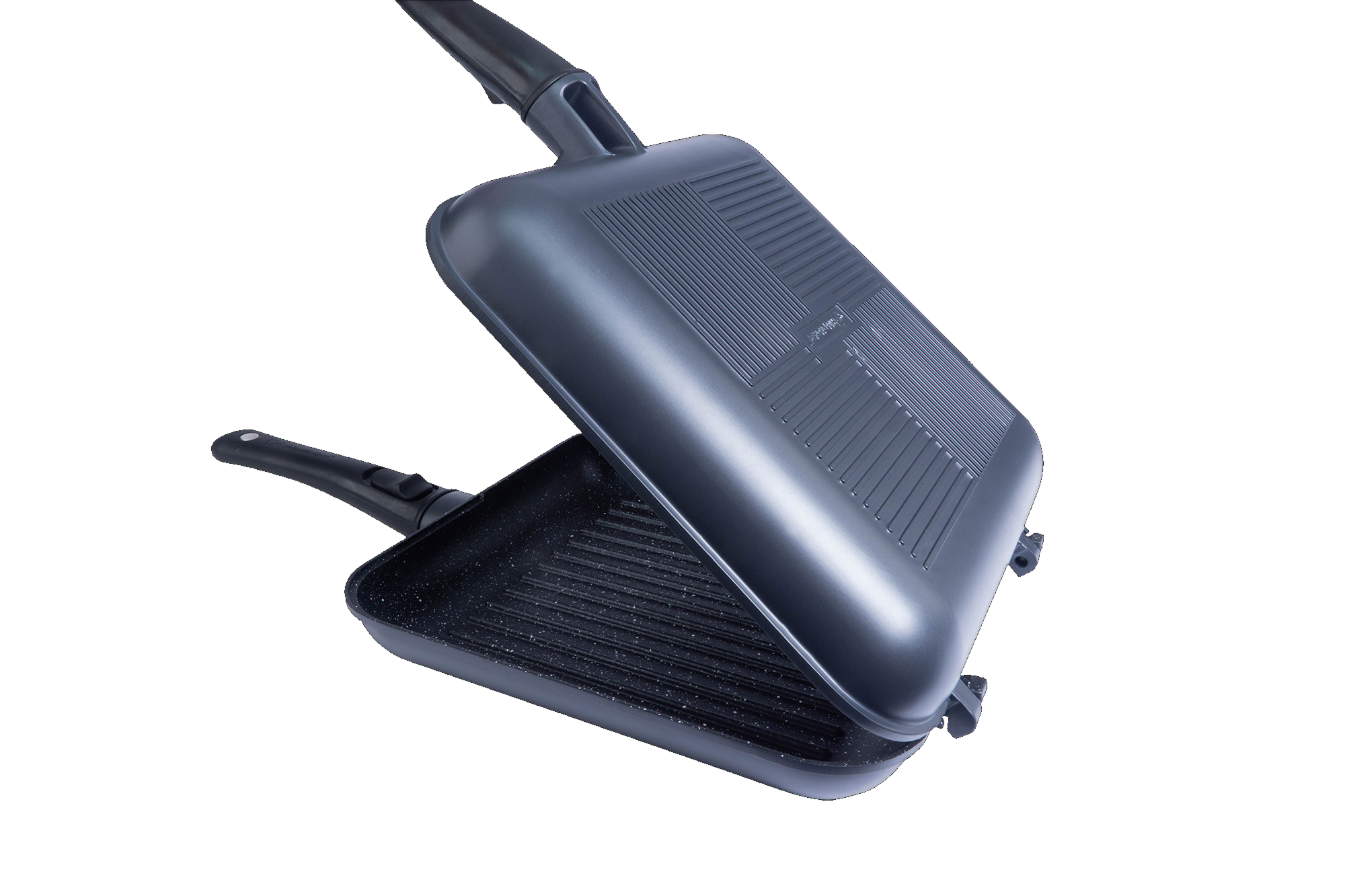 Pan and griddle RidgeMonkey Connect Pan & Griddle XXL Granite Edition