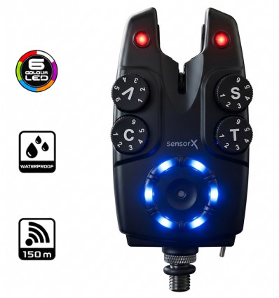 Bite alarm with pager link World4Carp Sensor X