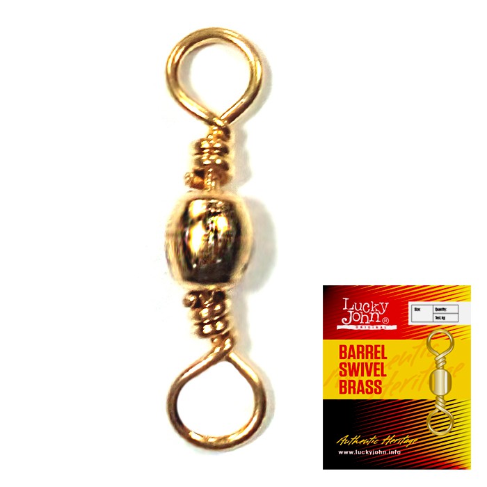 Swivel LJ BARREL SWIVEL BRASS*10