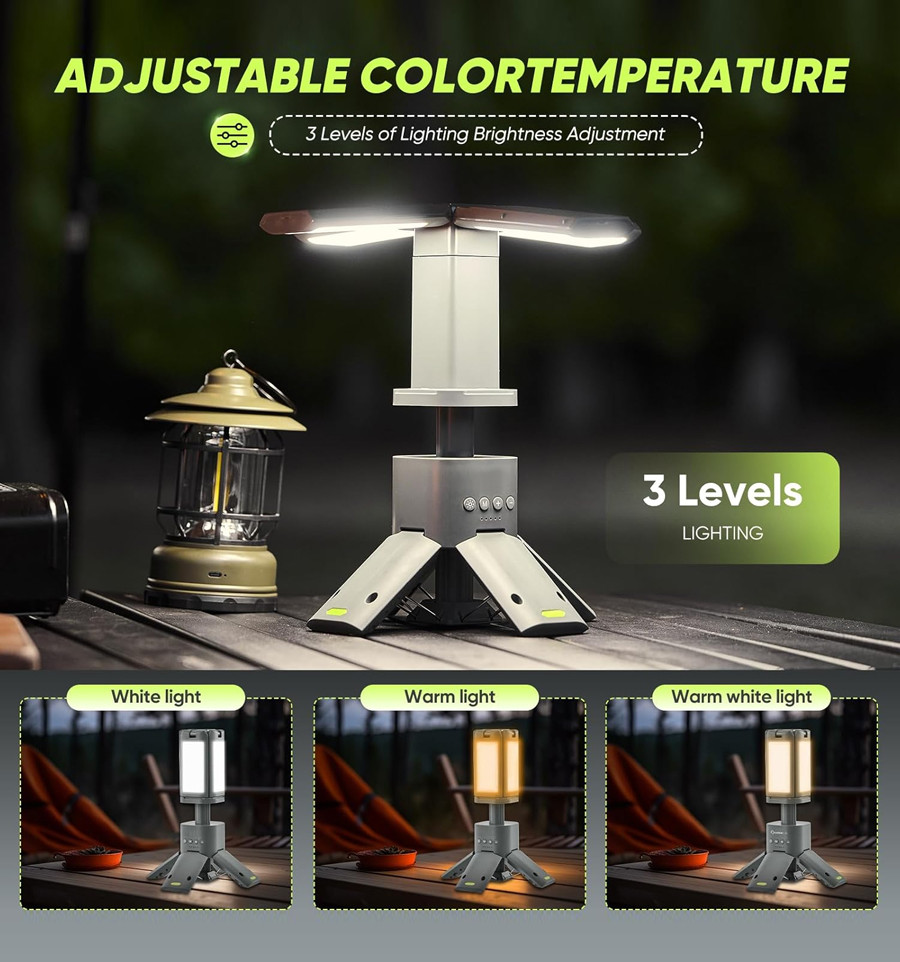 Lamp World4Carp with Power Bank 14000 mAh