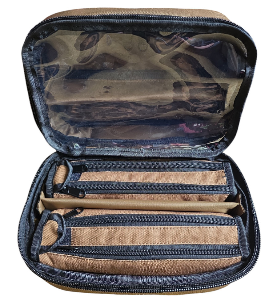 Rig bag with 2 cases World4Carp Leads & Rig System
