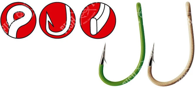 Hook Gamakatsu A1 G-CARP Camou Sand Super