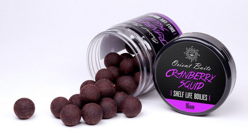 Shelf Life boilies Orient Baits Cranberry Squid