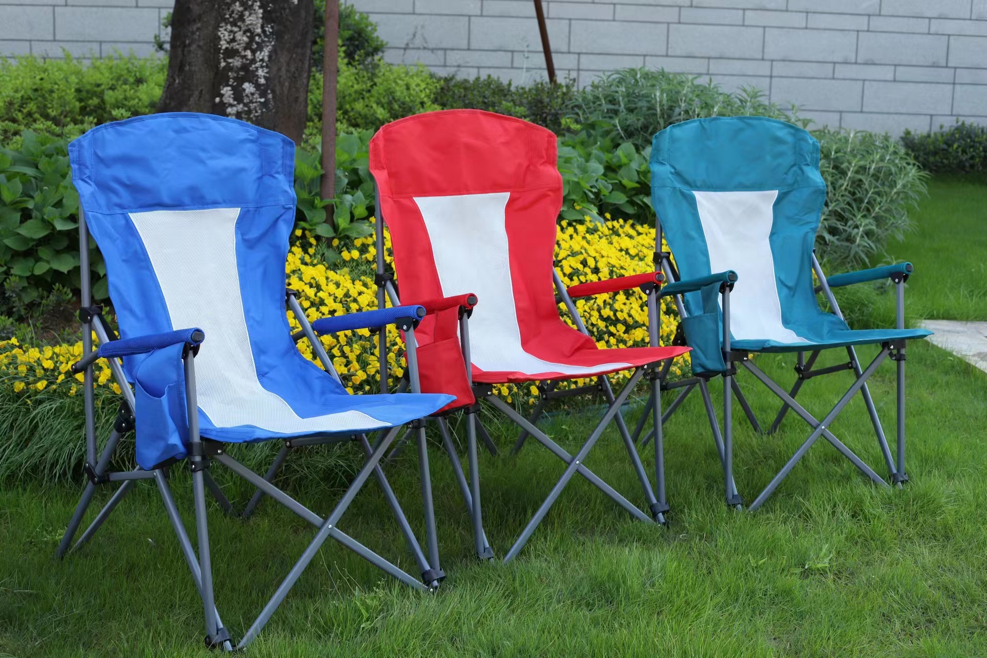 Fishing chair 19061-9, coloured folding — 19061-9