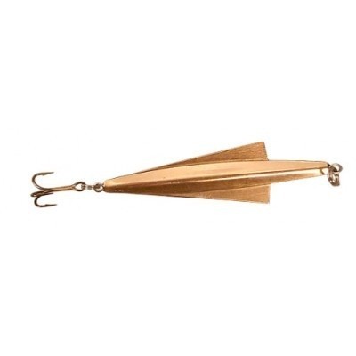 Ice jig LJ "FIN" with treble hook. 64mm