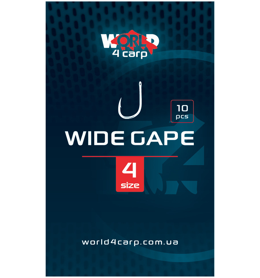 Hook World4Carp WIDE GAPE