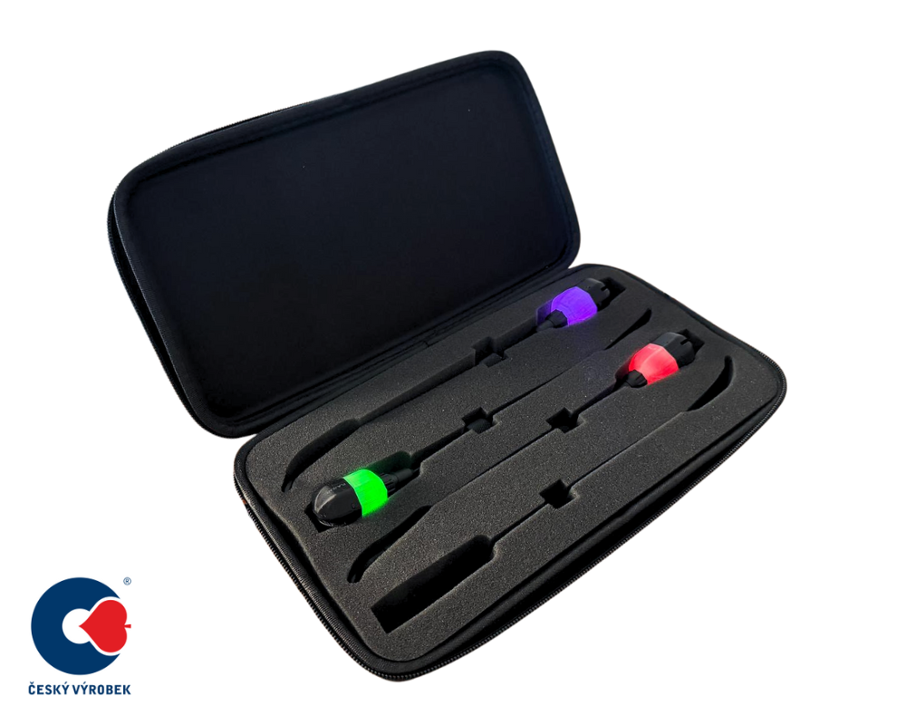 Flajzar SET 3 pcs + case Fishtron multicolor