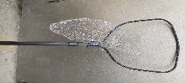 Landing net coarse mesh — 60 cm
