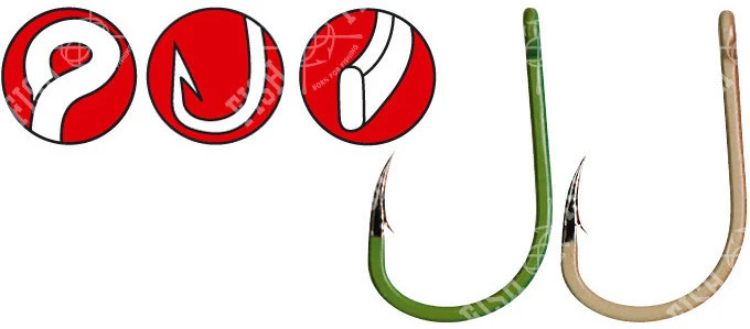 Hook Gamakatsu A1 G-CARP Camou Green Specialist