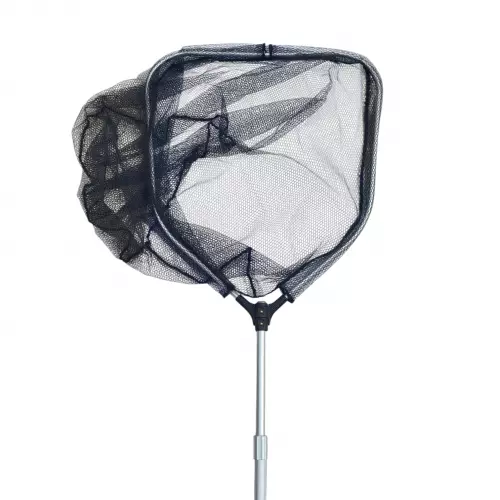 Landing net folding rubberised — B19 / 60×70
