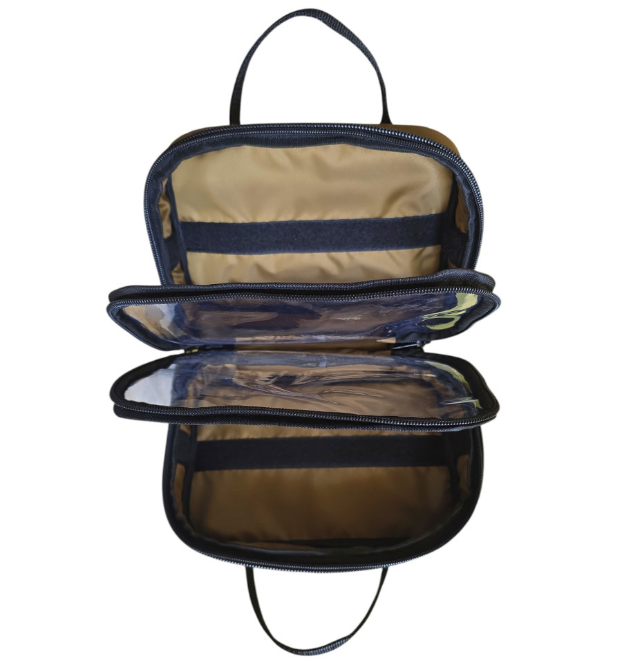Rig bag with 2 cases World4Carp Leads & Rig System