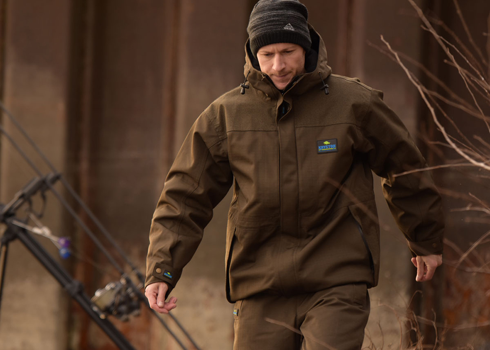 KRYSTON "Session" Jacket size L olive
