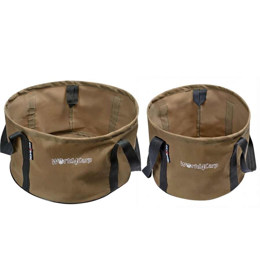 Soft bucket without lid World4Carp Soft Bucket 14 l