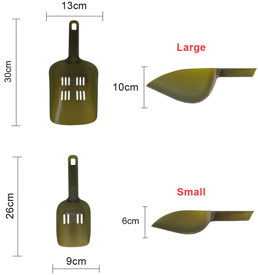 Perforated baiting spoon World4Carp Perforation Baiting Spoon Small