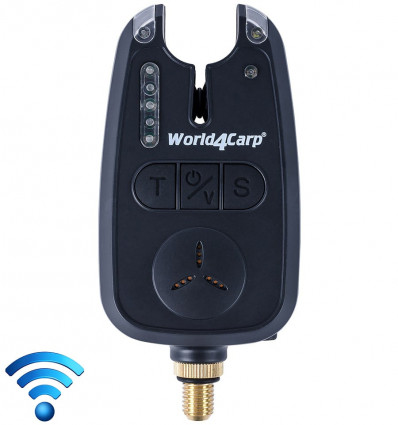 Bite alarm with pager link World4Carp FA212