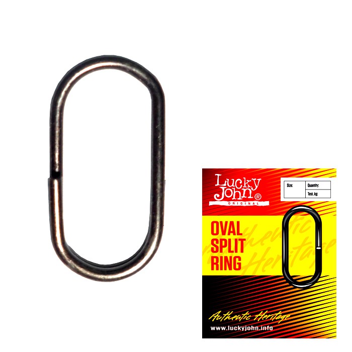 LJ OVAL SPLIT RING *10 Split Ring