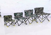 Fishing chair without armrests