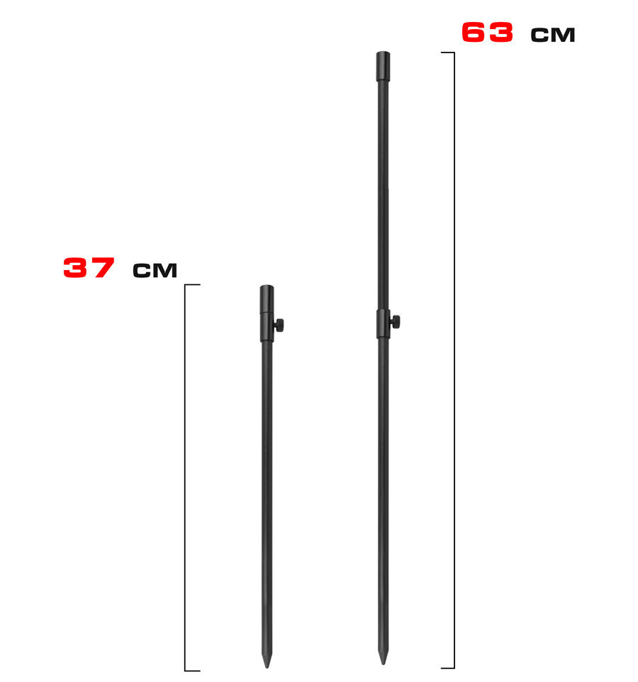 Набор стоек с телескопическими буз-барами World4Carp Stand Kit Universal 4