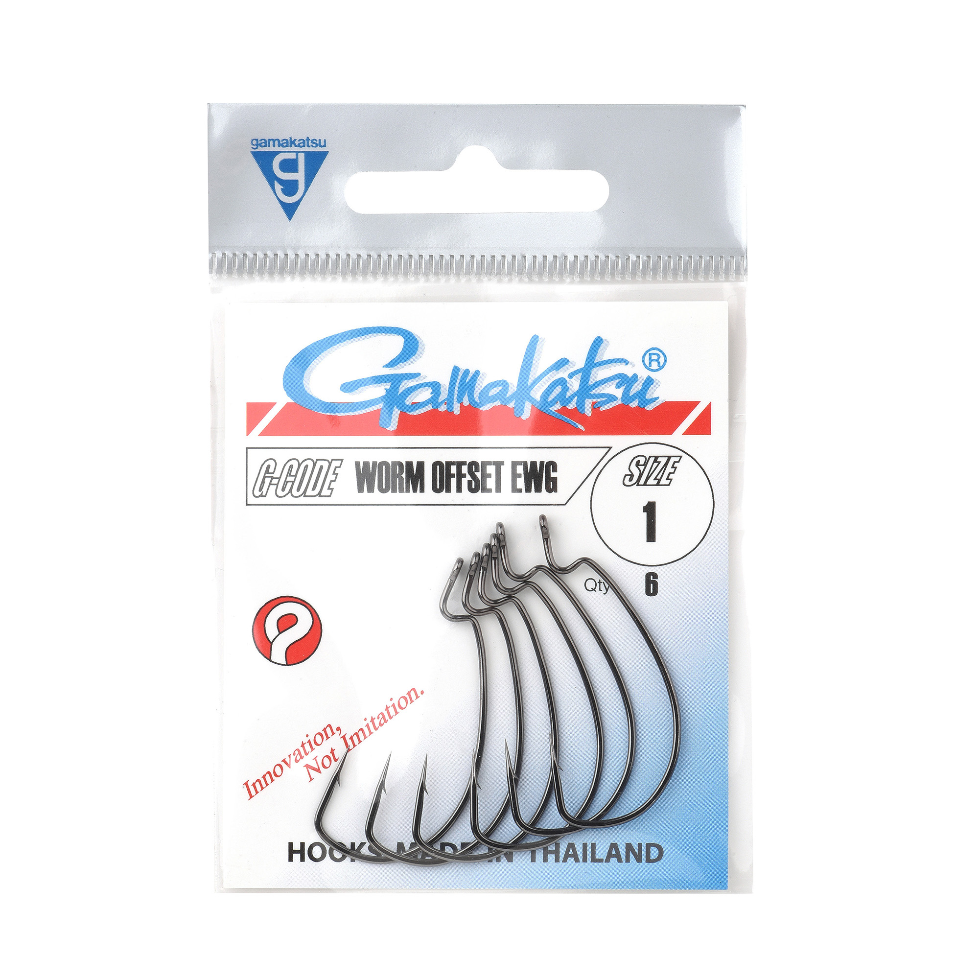 Gamakatsu WORM OFFSET EWG Hook