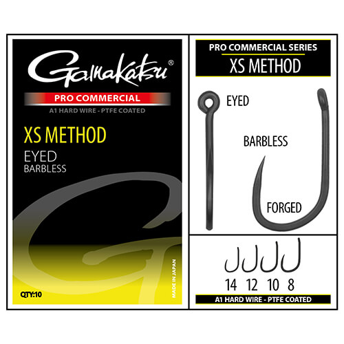 Hook Gamakatsu PRO-C XS Method Eyed A1 PTFE BL
