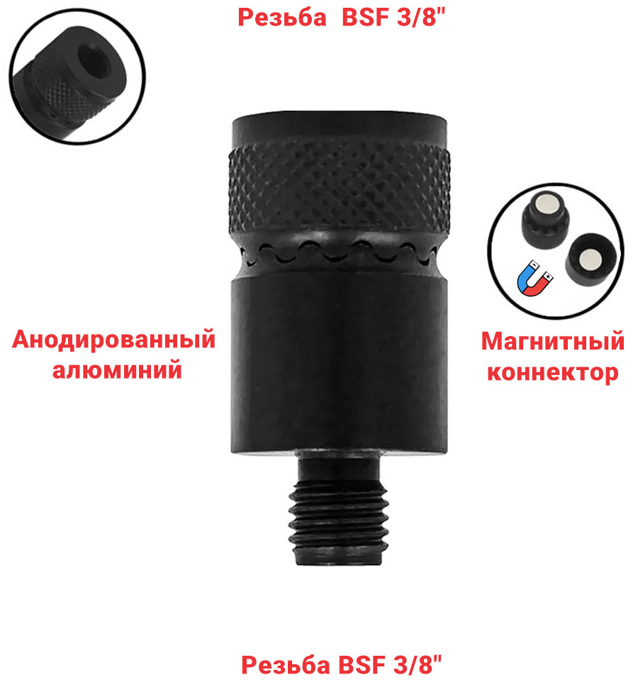 Quick release magnetic adapter World4Carp Quick magnetic release adapter