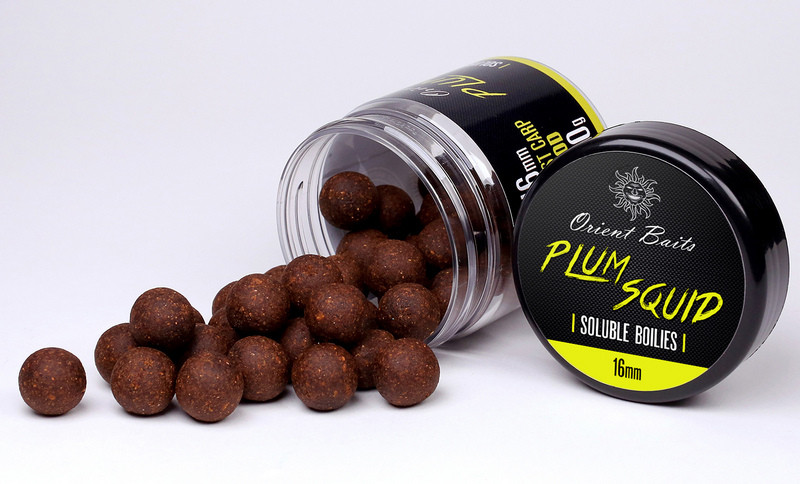 Soluble boilies Orient Baits Plume Squid