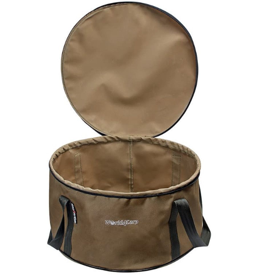 Soft bucket with lid World4Carp Soft bucket 25 l