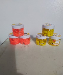 Artificial corn red/yellow
