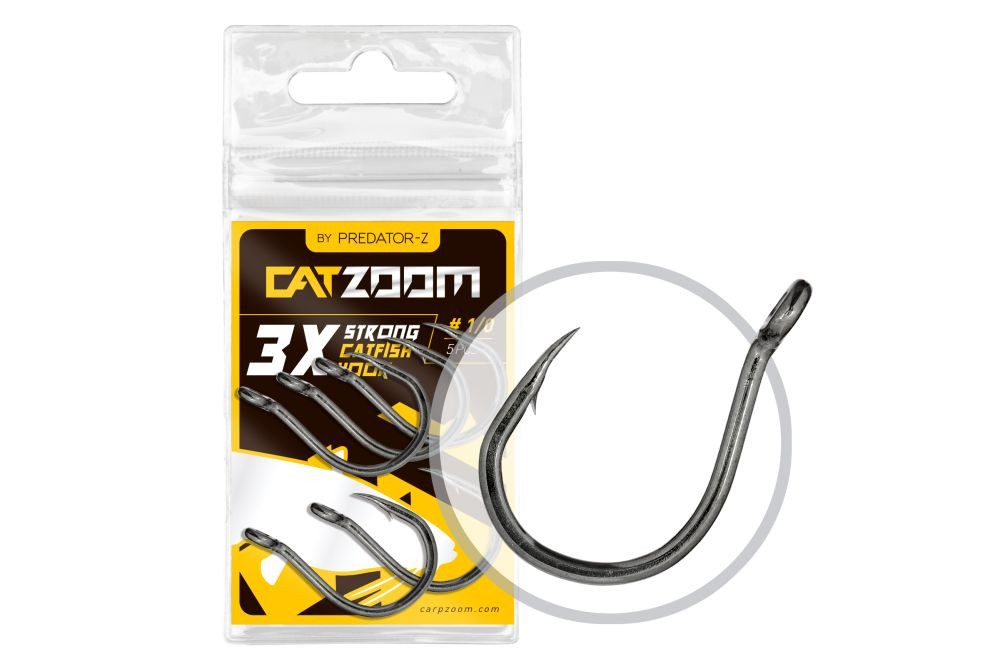 Catfish hooks Carp Zoom Catzoom 3X Strong Catfish Hook