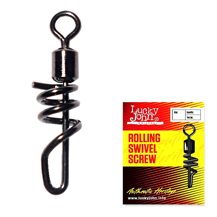 Swivel-snap LJ ROLING SWIVEL SCREW*10