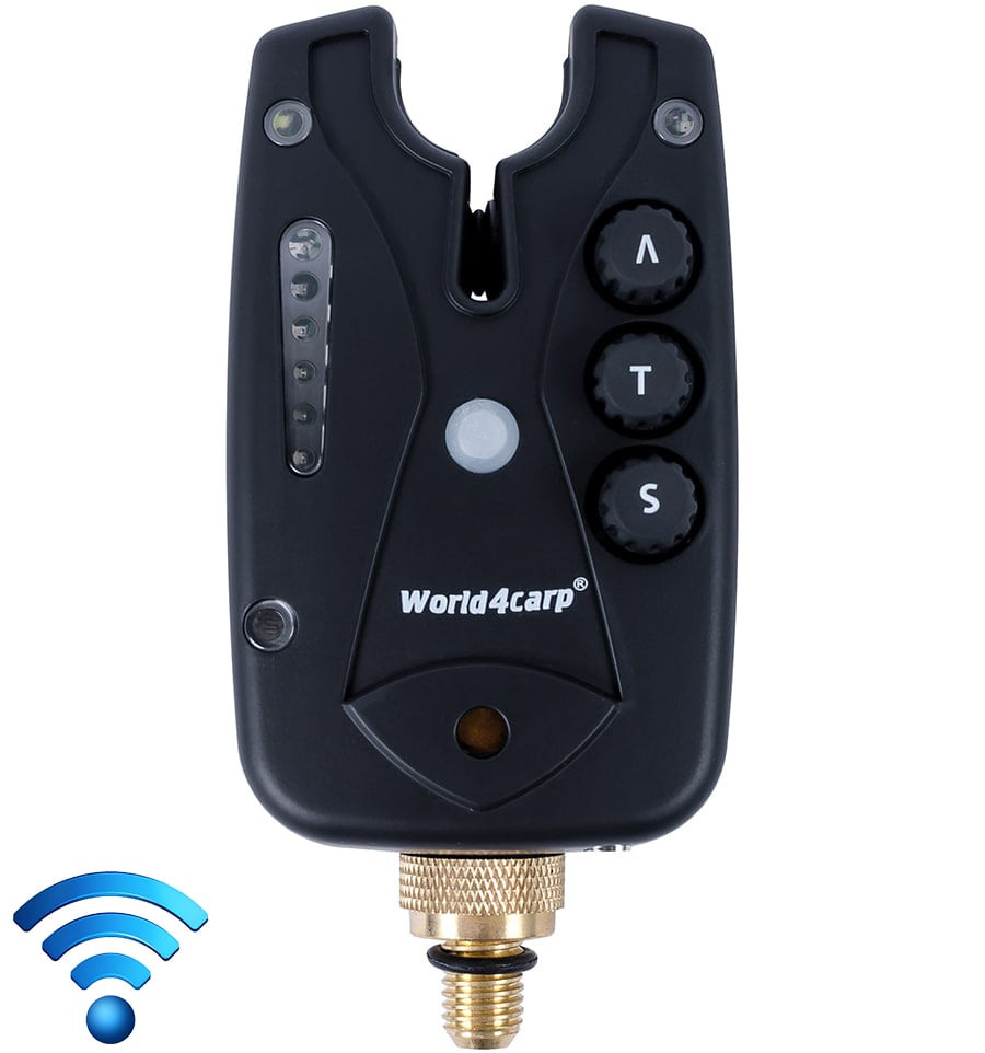 Bite alarm with pager link World4Carp FA211