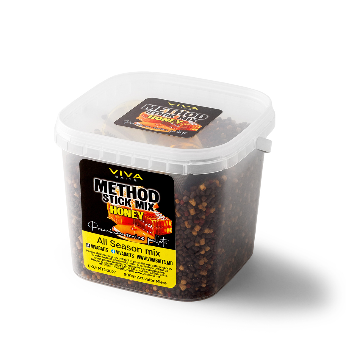 Vivabaits Method Stick Mix HONEY 500 g + activator