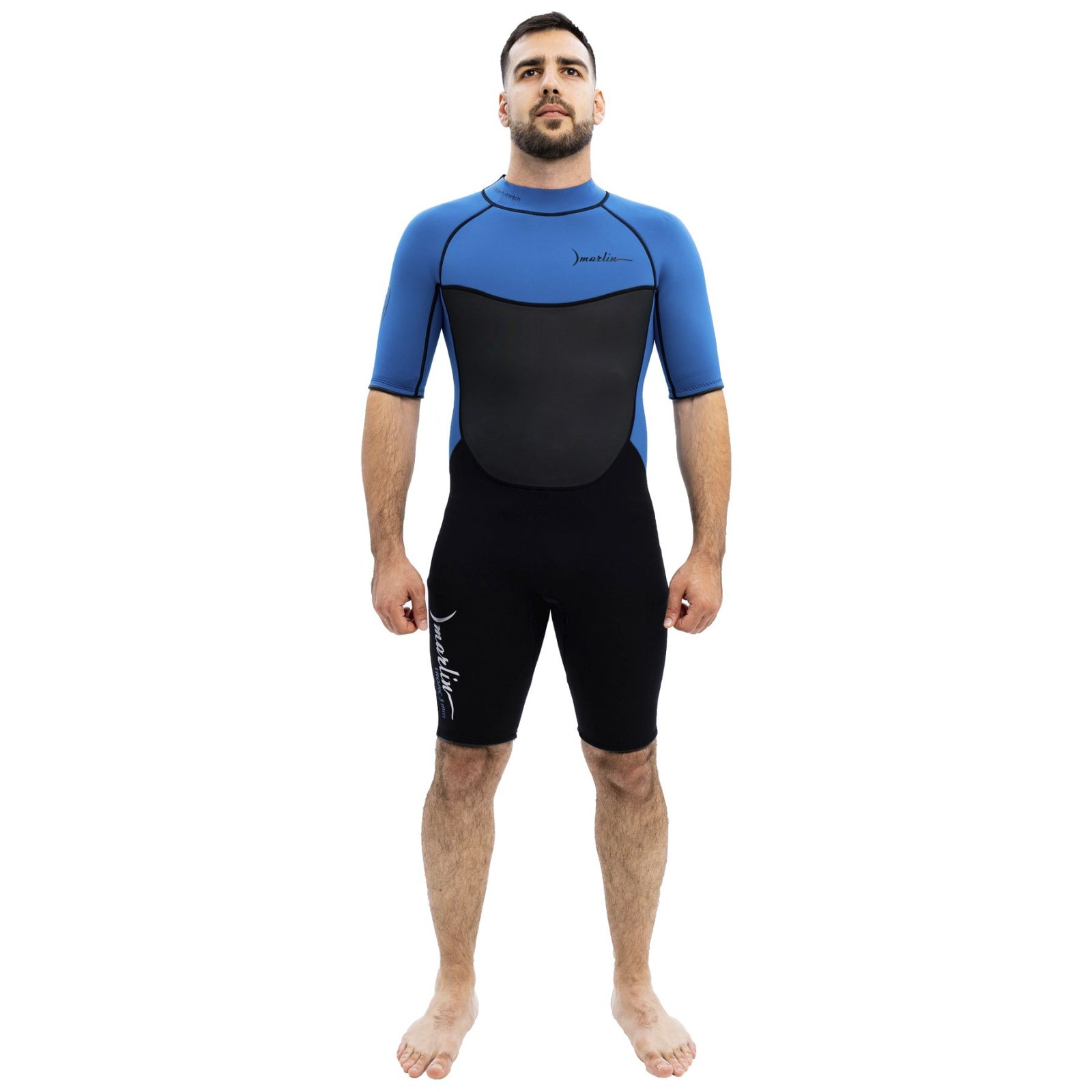 Marlin Wetsuit TROPIC SHORTY MAN Blue/Black 3 mm, XL