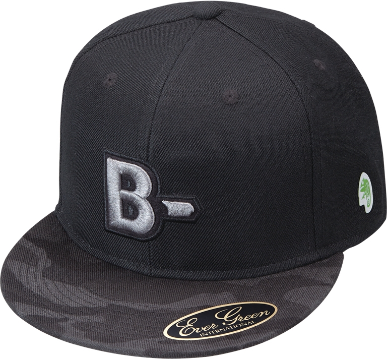 Șapcă Ever Green B-True Flat Type B Black Camo