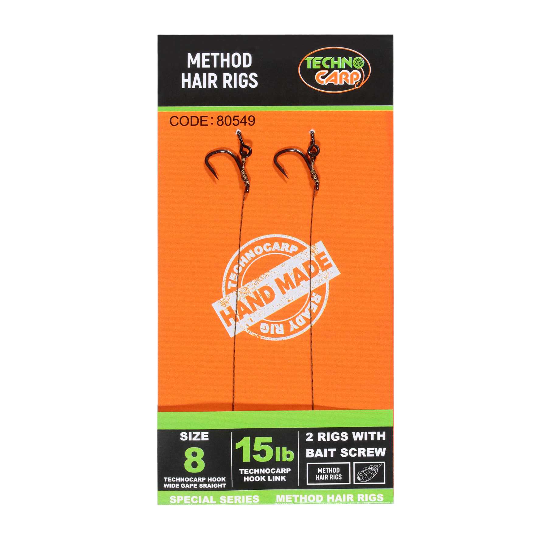 Ready hair rig Method Hair Rig Screw — Technocarp
