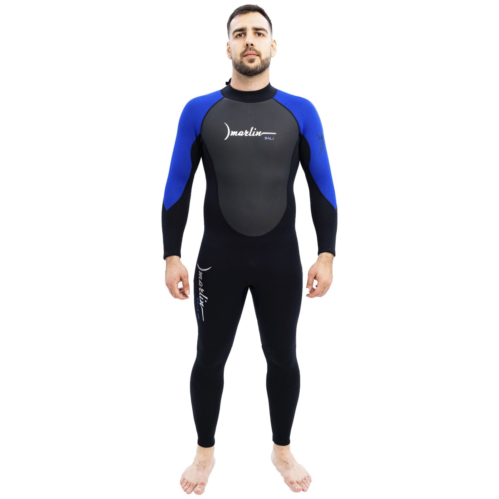 Marlin Wetsuit BALI MAN Blue/Black 2 mm, S