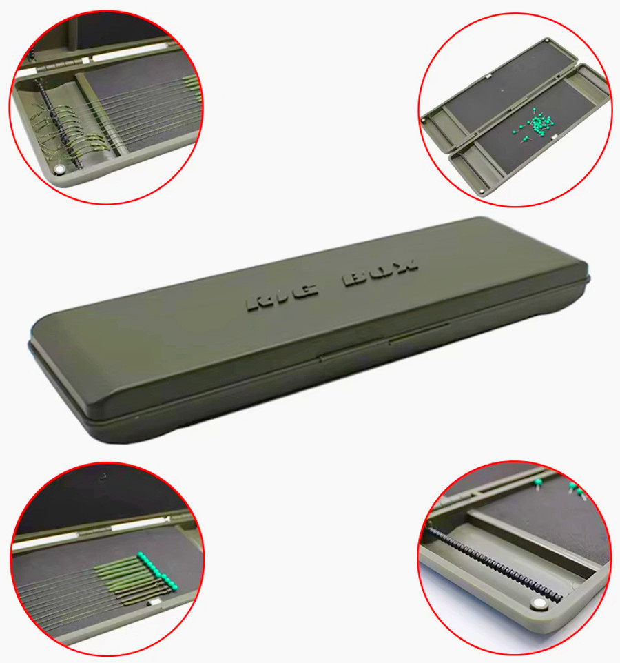 Cutie magnetică pentru monturi World4Carp Magnetic Rig Box Long